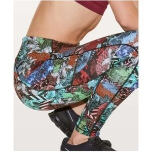 lululemon athletica Multicolor Patterned Leggings